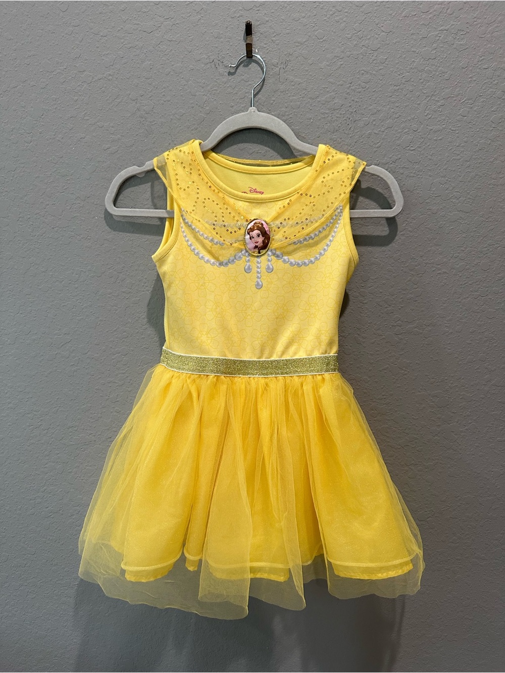 Disney Princess belle dress Sz 6-6X